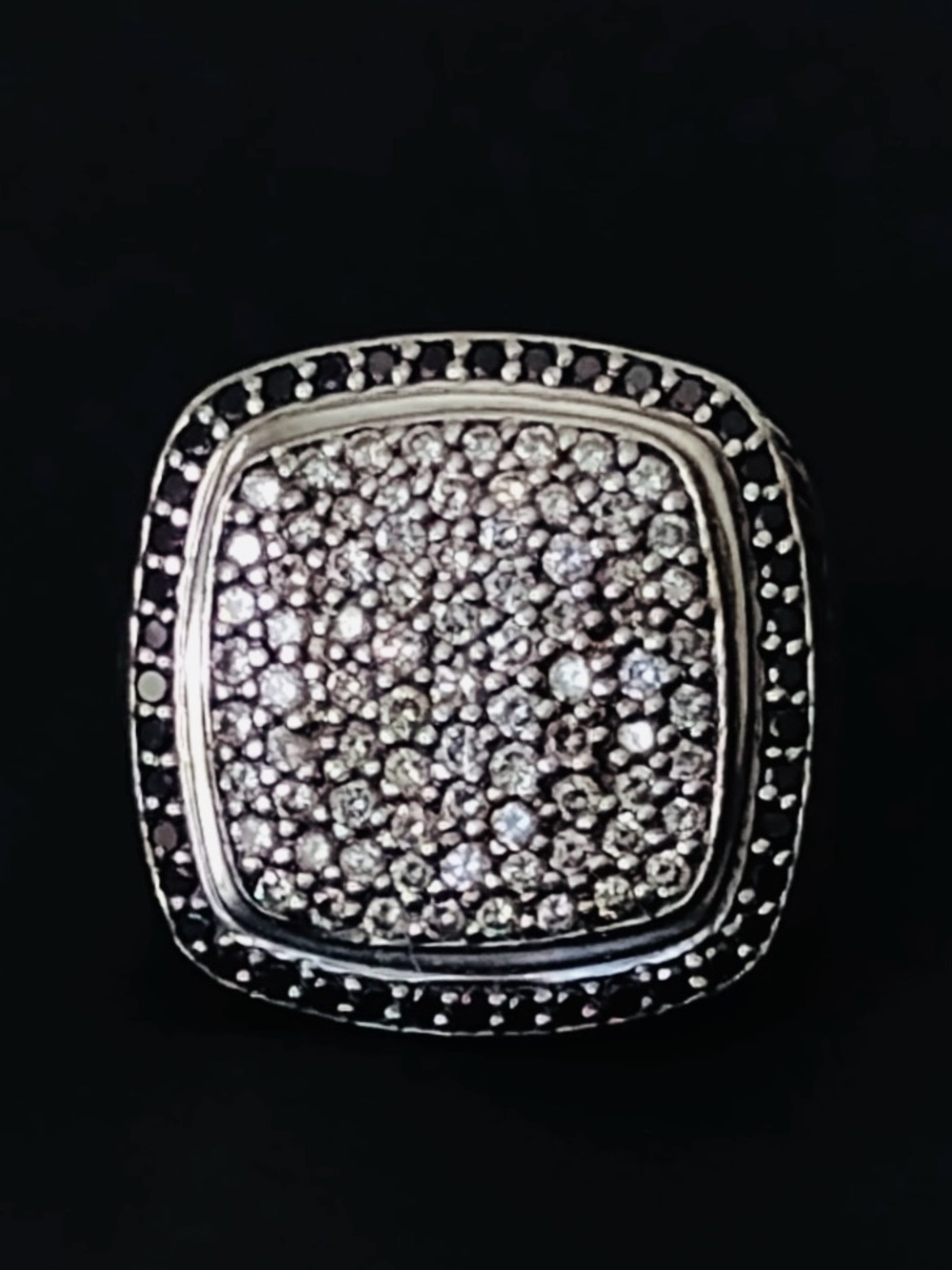 David Yurman Albion Pave Diamond Statement Ring